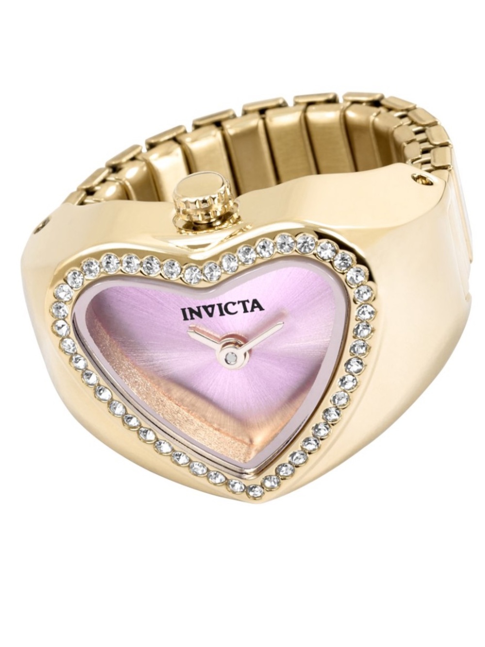 NWT Invicta Angel 18mm adjustable ring watch